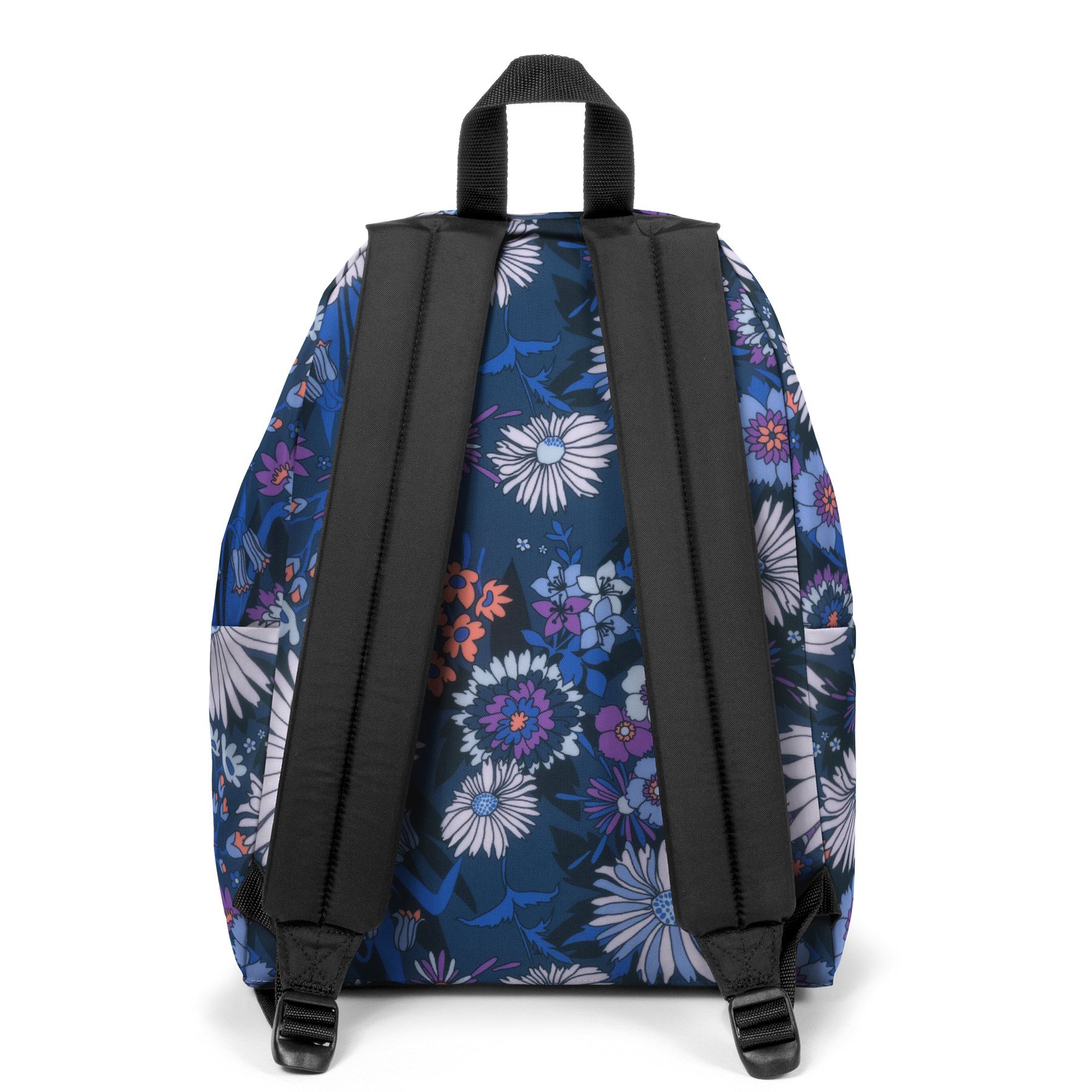 Zaino Eastpak Padded Pakr blu con fiori